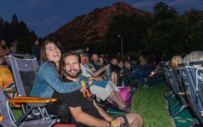 Red Butte Garden Amphitheatre Donor bowl seating