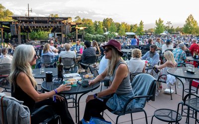 Red Butte Garden Amphitheatre Donor Terrace seating