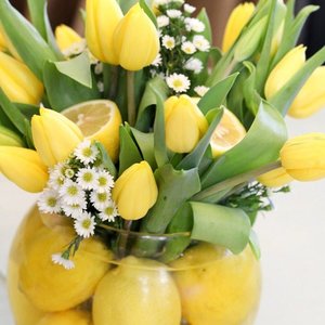 CitrusFloralArrangment