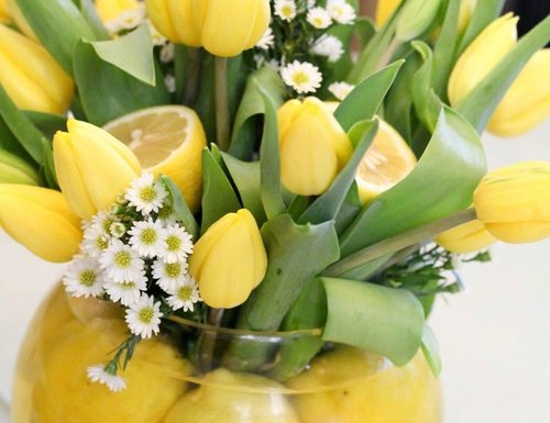 CitrusFloralArrangment