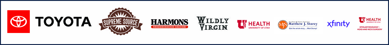Banner of concert donor logos