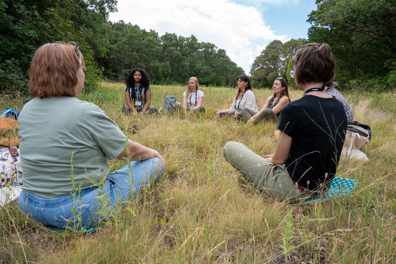 Forest Bathing workshop at Red Butte Garden