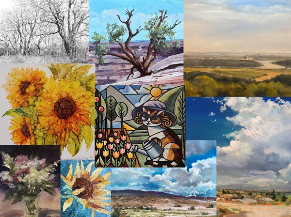 Artwork created by the  Intermountain Society of Artists