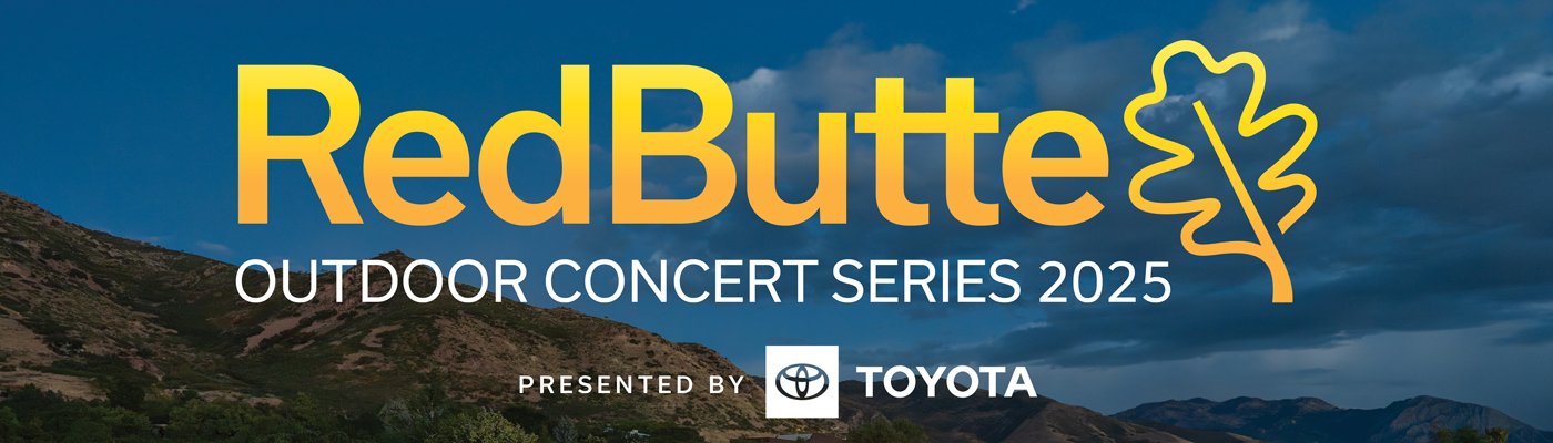 Red Butte Garden 2025 Outdoor Concert Series banner