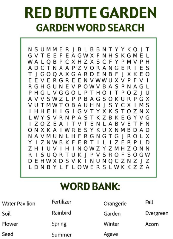 Word search puzzle