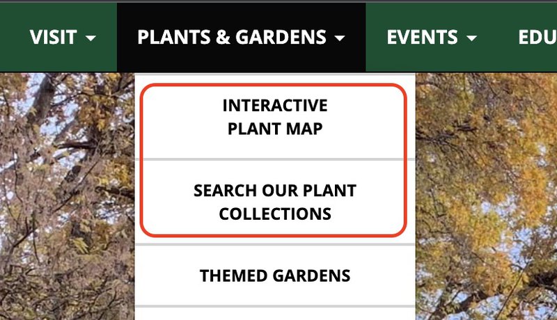 Plant Map Nav Screenshot