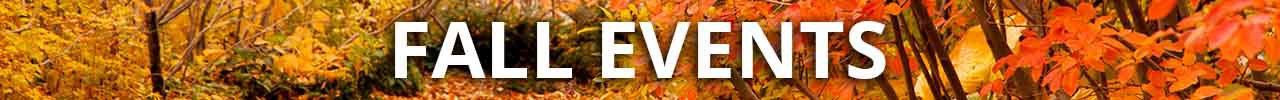 Fall Events Banner