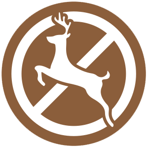 Icon indicating this species is resistant to deer